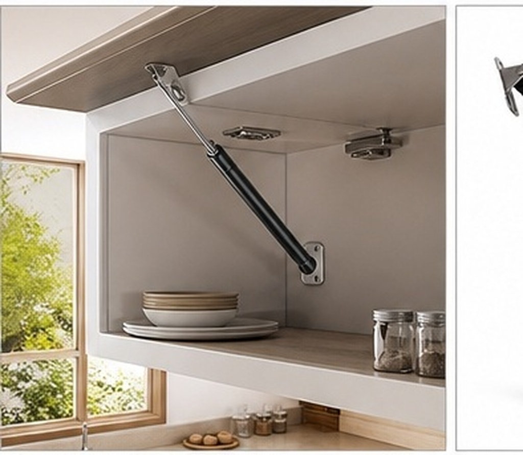 가스 압력 로드, 유압 지지대, 부드럽게 닫히는 문을  - Cabinet Hinges 리뷰 및 가격