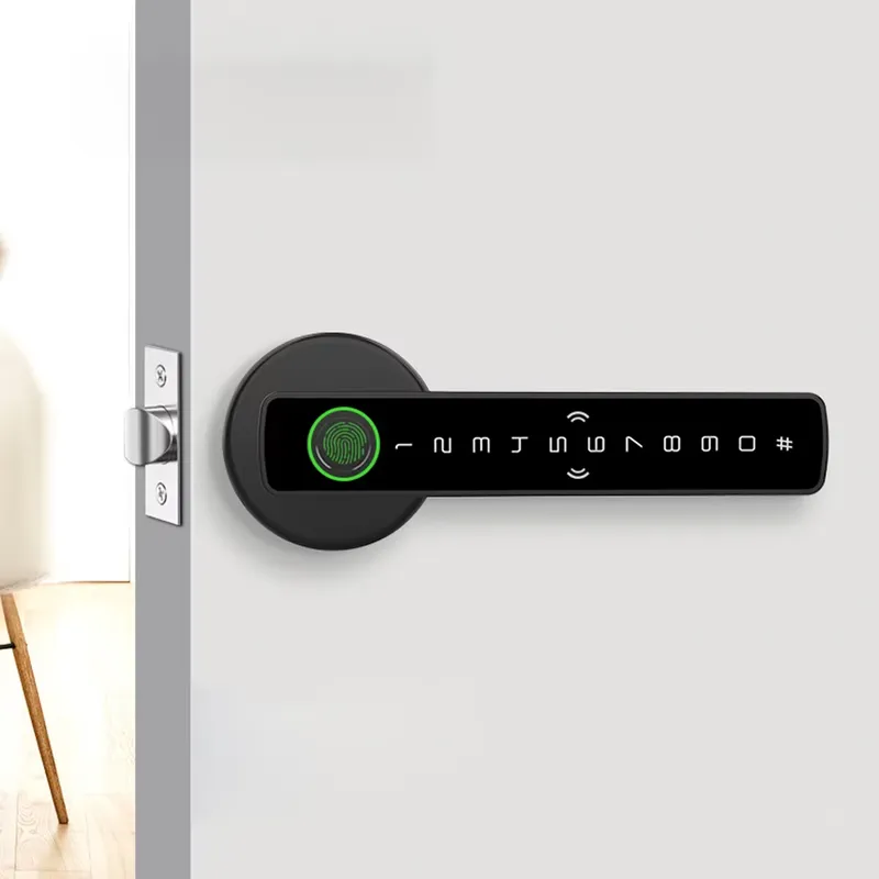 YMC 키리스 전자식 실내 도어 핸들 스마트 지문 디지 - Door Handle 리뷰 및 가격