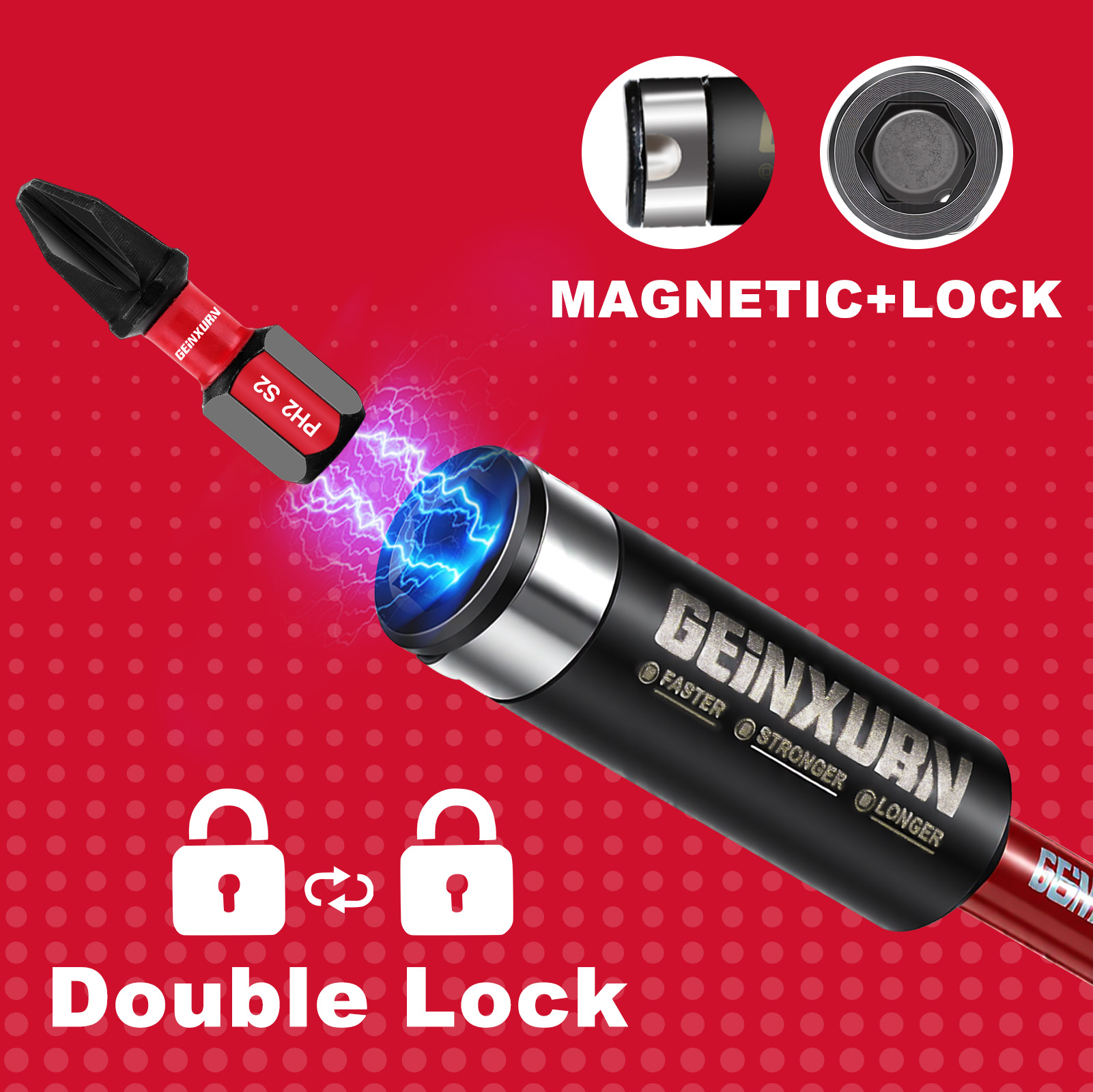 Geinxurn 2개입 6인치 임팩트 드라이버 비트 및 - Drill Bits 리뷰 및 가격