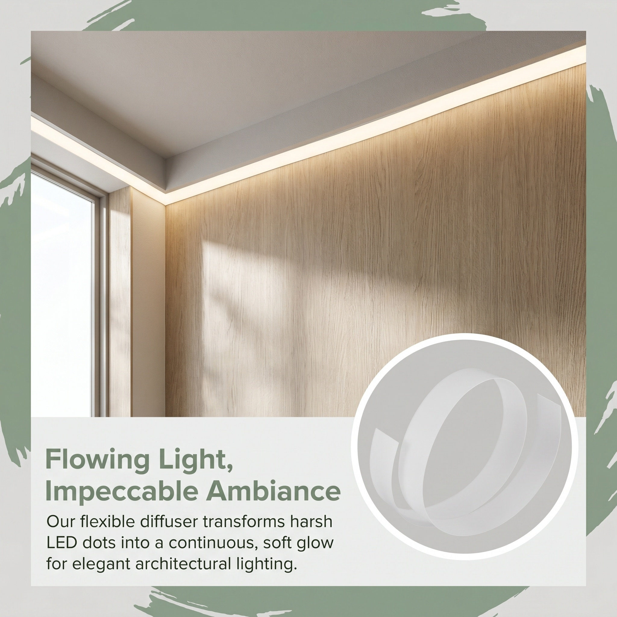 48인치 LED 스트립용 확산 패널, 유연한 무광 처리 - Led Strip Lights 리뷰 및 가격